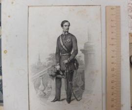 Гравюра Франц Иосиф 1, 1849 год