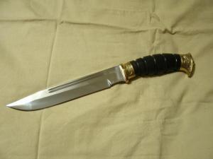 Нож Лазутчик сталь 95х18 кованый с чехлом