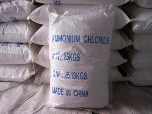 Аммоний хлористый порошок (хлорид аммония) меш.25 кг