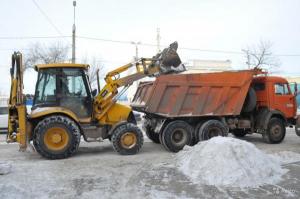 Усуги спецтехники, очистка и вывоз снега