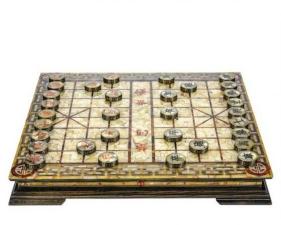 Японские шахматы из королевского янтаря «Сянци»