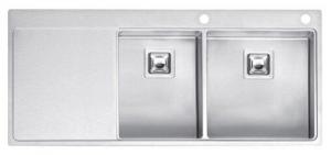 Интегрированная кухонная мойка Reginox Nevada 30-40 right 116х51см нержавеющая сталь