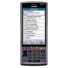 Терминал сбора данных на Windows Casio IT-G500-GC16E, Win Mobile, 1D (лазер), BT, WiFi, NFC, HSPA и GPS, камера IT-G500-GC16E