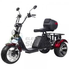 Трицикл Citycoco Skyboard Trike BR80 2000W (Черно-бордовый)
