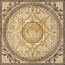 Мозаика Versace Exclusive Mosaico Beige Oro 118x118