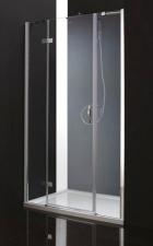 Душевая дверь Cezares Bergamo B13 40 60/60 P Cr L матовое стекло, профиль хром левая