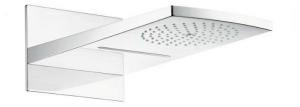 Верхний душ встраиваемый hansgrohe Raindance Rainfall 180 Air 2jet 28433400 хром