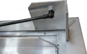 Напольный люк Макс с газовыми амортизаторами и спец. механизмом запирания 1200*1100 (120*110 см)