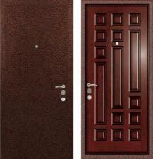 Дверь входная (стальная, металлическая) Ле-Гран (Легран) Массив Милан quot;Махагонquot; Mottura 54.797 (Италия)