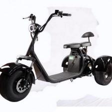 Электроскутер Citycoco трицикл 1500W 60В 20Ah (плюс доп. место для второй АКБ) (Цвет-фиолетовый)