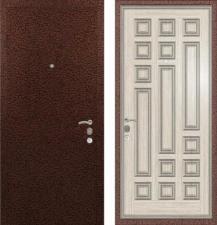 Дверь входная (стальная, металлическая) Ле-Гран (Легран) Массив Милан quot;Беленый дубquot; Mottura 54.797 (Италия)