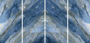 Керамическая плитка Romario Ceramics Supreme Grand Cloudy Sky 180x360 (4x90x180) универсальная (напольная и настенная) 180.00x360.00