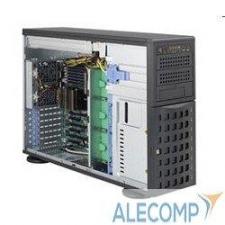 Supermicro SuperChassis 4U 745TQ-R800B/ no HDD(8)LFF/ 3x 5.25/ 7xFH/ 2x800W(13.68quot; x 13quot;)/ Backplane 8xSATA/SAS CSE-745TQ-R800B