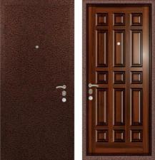 Дверь входная (стальная, металлическая) Ле-Гран (Легран) Массив Венеция quot;Орех старыйquot; Mottura 54.797 (Италия)