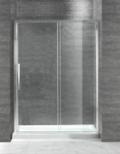 Душевая дверь раздвижная Cezares Lux-Soft 150 см прозрачное стекло LUX-SOFT-W-BF-1-150-C-Cr-IV
