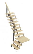 Модульная лестница Статус поворот на 90гр. h=3060-3230мм