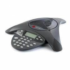 Телефон для конференций Polycom SoundStation2 2200-16000-122 with display. Non-expandable. Includes 220V-240V AC power/telco module, power cord with C
