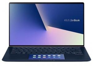 Ноутбук ASUS ZenBook 14 UX434FQ-A6072T (Intel Core i5 10210U 1600MHz/14quot;/1920x1080/8GB/512GB SSD/DVD нет/NVIDIA GeForce MX350 2GB/Wi-Fi/Bluetooth/Windows 10 Home)
