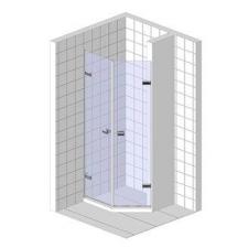 Дверь в душевую нишу GuteWetter TREND DOOR GK-862G135C 160х200 см, петли CH 27, ручки CH 113 стекло бесцветное 8 мм