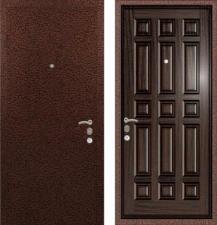 Дверь входная (стальная, металлическая) Ле-Гран (Легран) Массив Венеция quot;Каштанquot; Mottura 54.797 (Италия)