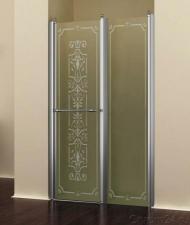 Romance Collection Bristol Дверь распашная с неподвижным элементом душевое ограждение (BL.S2.100.REV.FGTP.CR)