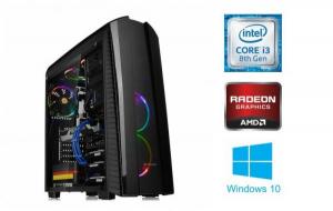 Мощный игровой компьютер 2020 TopComp PG 71091040 (Intel Core i3 8100 3.6 ГГц, DDR4 8 Гб 2133 МГц, 500 Гб , SSD 512 Гб, Radeon RX 5600XT 6144 Мб, No DVD, Windows 10 Home)