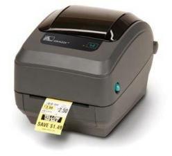Принтер этикеток термотрансферный Zebra GK420t, RS-232, USB, Ethernet 10/100, 203 dpi, 104 мм, 127 мм/с