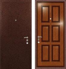 Дверь входная (стальная, металлическая) Ле-Гран (Легран) Массив Бавария quot;Орех светлыйquot; Mottura 54.797 (Италия)