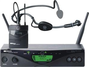 AKG WMS470 SPORTS SET BD9 радиосистема с приёмником SR470 и портативным передатчиком+микрофон с оголовьем C544L (600.0 – 605.9 MHz 614.1 – 630.5 MHz)
