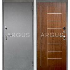 Входная металлическая дверь Аргус люкс про фриза ДУБ золотой/серебро антик