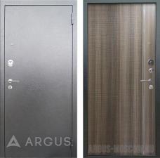 Сейф-дверь Аргус Люкс 3К Серебро антик Гауда Керамика (Размер-970*2050 Сторонность-Левая)