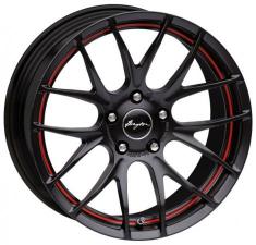 Колесный диск Breyton Race GTS-R 7x18/5x112 D66.5 ET48 Matt Black with Red