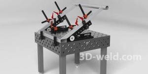 Сварочный стол 3D-Weld Expert D16 700х1100 мм
