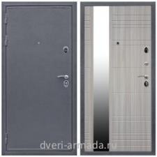 Входные двери для квартир Дверь входная Армада Лондон 2 Антик серебро / МДФ 16 мм ФЛЗ-Сити Сандал белый