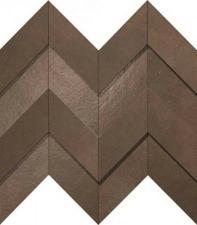 Керамогранит Atlas Concorde DWELL Dwell Brown Leather Chevron 3D (A1DO) 30,8X35,1 Керамогранит (35.1x30.8 см.)