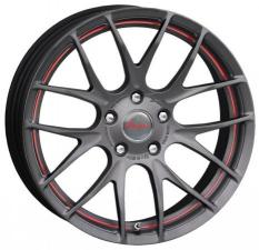 Колесный диск Breyton Race GTS-R 8.5x18/5x120 D72.5 ET48 Matt Gun with Red