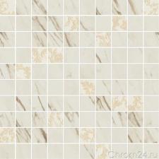 Versace Marble Mosaico T100 Decorato Bianco керамогранит (29,1 x 29,1 см) (240821)