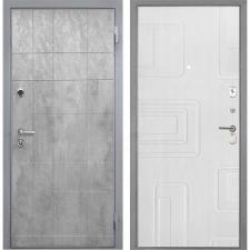 Двери Интекрон производства г. Йошкар-Ола Входная металлическая дверь Интекрон Спарта Грей Элит Роял Вуд белый
