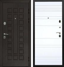 Входная металлическая дверь Армада Сенатор ФЛ-14 (Венге / Белый софт)