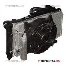 ВАЗ Радиатор охлаждения ВАЗ-2190 с МКПП с рад. конд. 1 эл. вент. (Лада-имидж)