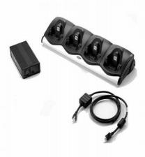 Zebra Зарядное устройство для MC91XX, 4 слота, блок питания, DC шнур, CRD9101-411CES