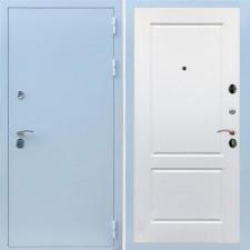 Входные двери Рекс (Rex). Металлическая дверь REX 5 антик белый серебро ФЛ-117 силк сноу