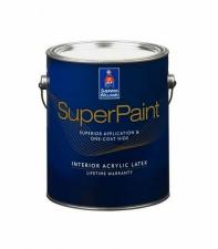 Краска для стен и потолка Sherwin Williams SuperPaint interior латексная 1 кварта (0,946л.) (5 галлонов(18,9л.))