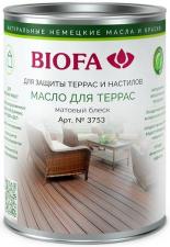 Масла для террас Biofa Германия BIOFA 3753 Масло для террас, Базальт (10л)