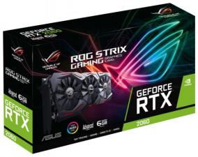 Видеокарта ASUS ROG GeForce RTX 2060 1365MHz PCI-E 3.0 6144MB 14000MHz 192 bit 2xDisplayPort 2xHDMI HDCP STRIX GAMING Advanced