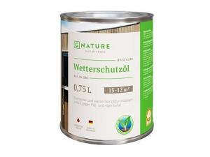 GNature Масло защитное для наружных работ GNature 280 Wetterschutzöl (Цвет-2063 Серый зелено-белый Объём-10 л.)