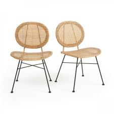 Комплект из стульев из La Redoute Плетеного пластика Rubis единый размер черный