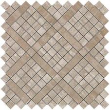 Мозаика 9MVB Marvel Travertino Silver Diagonal Mosaic 30.5x30.5