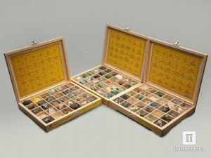 Систематическая коллекция минералов и разновидностей (90 образцов, состав №6)