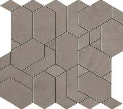 Мозаика Atlas Concorde Boost Grey Mosaico Shapes 31x33,5 AN65, м²